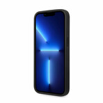 Leather Signature Collection // Genuine Leather iPhone Case // Perforated Seats Design // Red (iPhone 14 Plus)