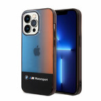 Motorsport Collection // IML iPhone Case // Printed Middle Tricolor Fading Stripe (iPhone 14)