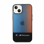 Motorsport Collection // IML iPhone Case // Printed Middle Tricolor Fading Stripe (iPhone 14)