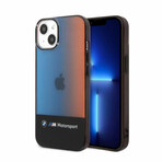 Motorsport Collection // IML iPhone Case // Printed Middle Tricolor Fading Stripe (iPhone 14)