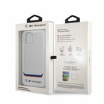 Motorsport Collection // IML iPhone Case // Big Square Transparent Area + Printed Bottom Logo (iPhone 14)