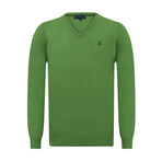 Erky V-Neck Pullover // Green (3XL)