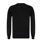 Erky V-Neck Pullover // Black (XL)