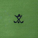 Erky V-Neck Pullover // Green (2XL)