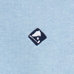 Appel V-Neck Pullover // Blue (L)