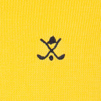 Erky V-Neck Pullover // Yellow (2XL)