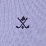 Erky V-Neck Pullover // Purple (XL)