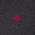 Jesse Quarter Zip Pullover // Anthracite (XL)