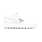Prada // Leather Low-Top Sneakers // Men's Size 10.5