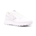 Prada // Leather Low-Top Sneakers // Men's Size 10.5