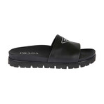 Prada // Black Sandal // Men's Size 9.5