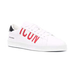 Dsquared2 // White Red Black Sneaker // Men's Size 10