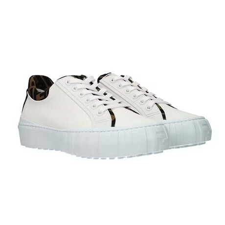 Fendi // White Sneaker (Men's Size 9)