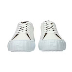 Fendi // White Sneaker (Men's Size 9)