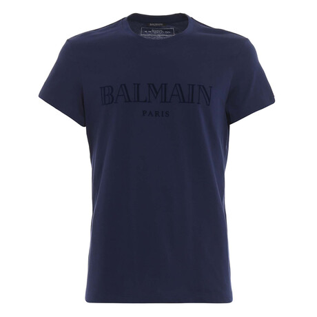 Balmain // Blue T-Shirt // Men's X-Large
