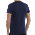Balmain // Blue T-Shirt // Men's X-Large