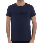 Balmain // Blue T-Shirt // Men's X-Large