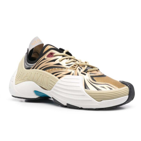 Lanvin // Ecru + Mordore Sneaker // Men's Size 9