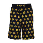 Versace Jeans Couture Shorts // Black + Gold Short // Men's Large