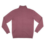 Turtle Neck Sweater // Dusty Muave (XL)