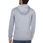 Premium Knit Hooded Sweater // Light Heather Gray (M)