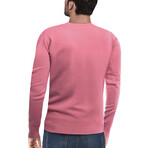 V-Neck Sweater // Dusty Mauve (XL)