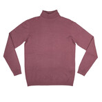 Turtle Neck Sweater // Dusty Muave (XL)