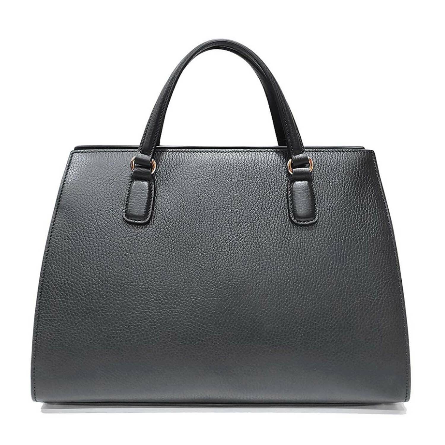 Embossed Motif Shoulder Bag // Black Gucci Touch of Modern