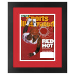 Clyde Drexler // Matted + Framed Sports Illustrated Magazine // June 19, 1995 Issue