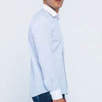 Jordan Long Sleeve Button Up // Light Blue (S)