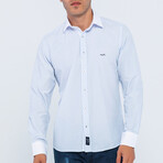 Jordan Long Sleeve Button Up // Light Blue (S)