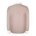 Keith Long Sleeve Button Up // Brown (S)