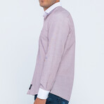 Samuel Long Sleeve Button Up // Bordeaux (S)