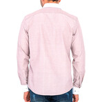 Samuel Long Sleeve Button Up // Bordeaux (S)