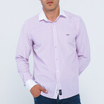 Ryan Long Sleeve Button Up // Lilac (S)