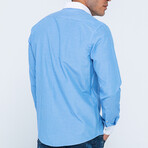 Blake Long Sleeve Button Up // Blue (S)