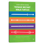 Teenage Mutant Ninja Turtles Minimal Movie Poster by Chungkong (18"H x 12"W x 1.5"D)