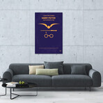 Harry Potter And The Sorcerer's Stone Minimal Movie Poster by Chungkong (18"H x 12"W x 1.5"D)