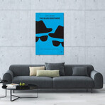 Blues Brothers Minimal Movie Poster // Chungkong (26"H x 18"W x 1.5"D)