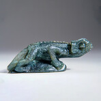 Genuine Polished Labradorite Lizard Carving