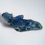 Genuine Polished Labradorite Lizard Carving
