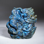 Genuine Polished Hand Carved Labradorite Dragon V.5