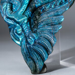 Genuine Polished Hand Carved Labradorite Dragon V.1