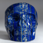 Genuine Polished Hand Carved Lapis Lazuli Skull V.1