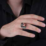 Zultanite Stone Silver Men's Ring (9)