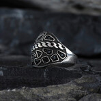 Geometric Silver Men's Ring (9)