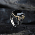 Big Onyx Silver Ring (9)