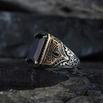 Big Onyx Silver Ring (9)