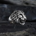 Lion Design Silver Ring (9)