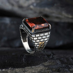 Zultanite Stone Silver Men's Ring (9)